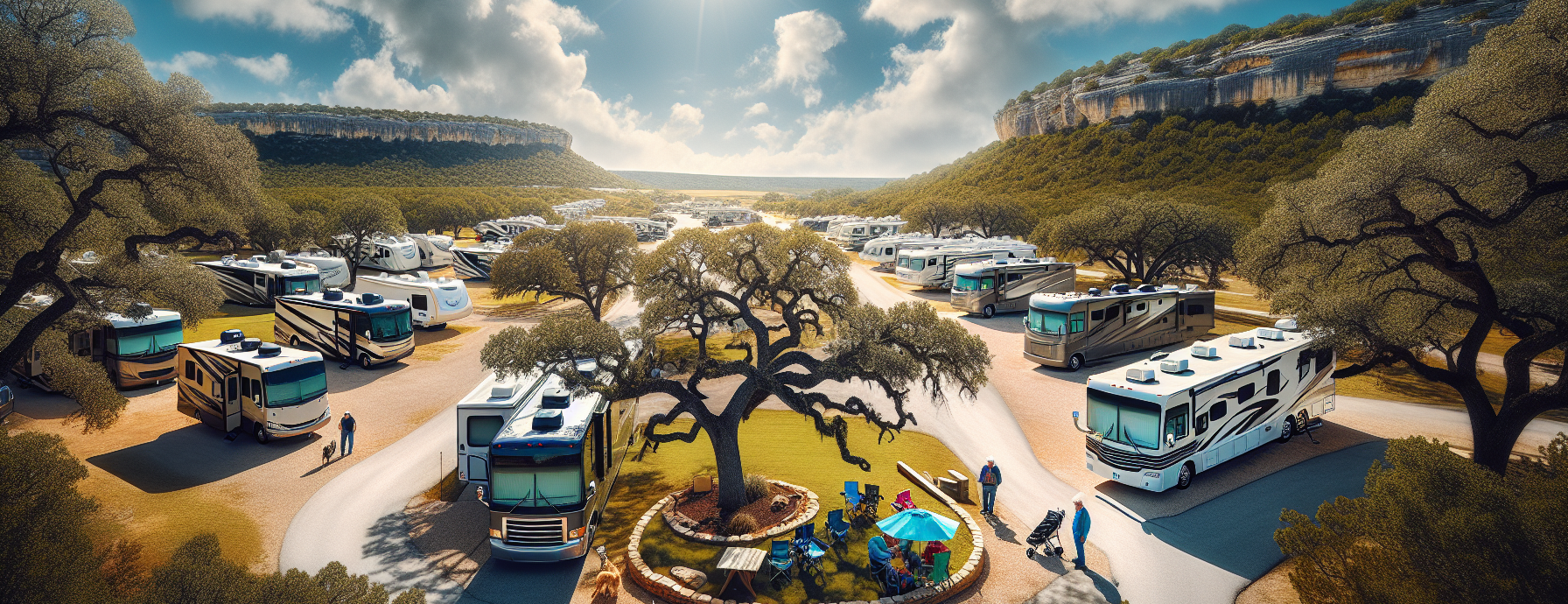 Experience Comfort and Convenience at Jus Passn Thru RV Park near Houston
